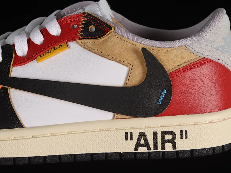 All categories Air Jordan Jordan series basketball shoes Air Jordan 1 Low Air Jordan 1 Low AJ1 Joe 1 custom color low-top classic retro cultural leisure sports basketball shoes CZ0790-107